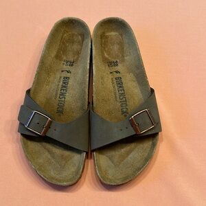 New Birkenstock Madrid Birko-Flor Sandals. Size 38.